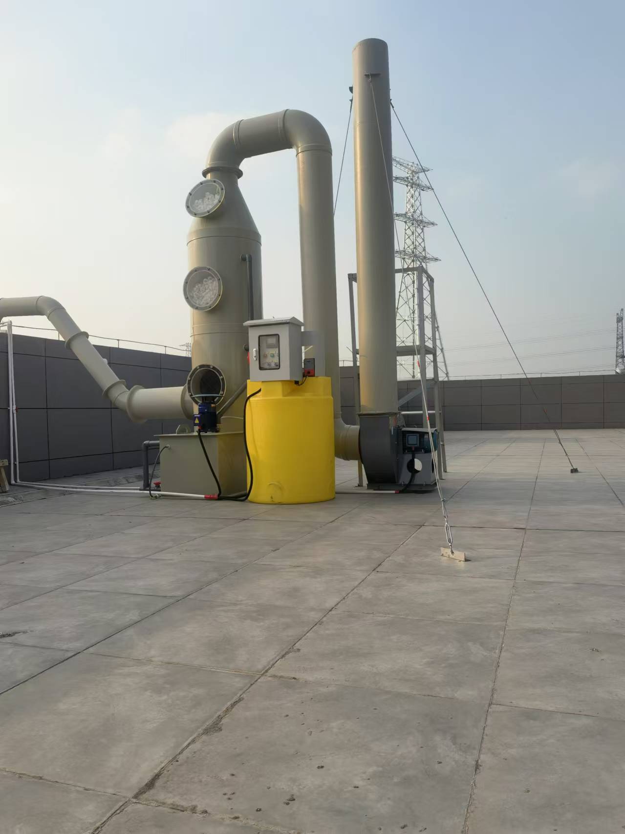 調(diào)配、酸蝕廢氣處理工程